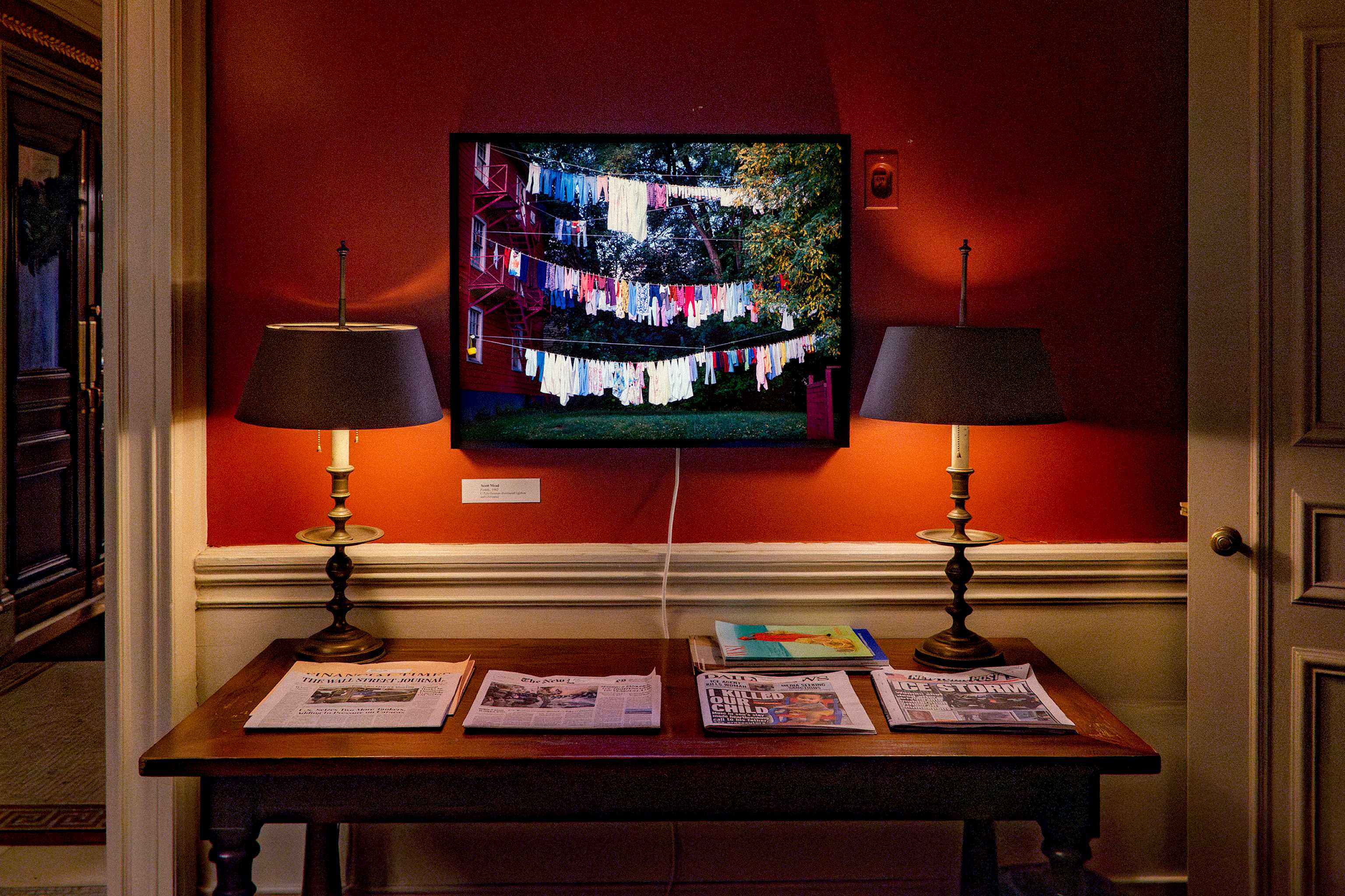 Family. Installation view by Tim Burrough